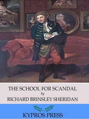 cover image of The School for Scandal